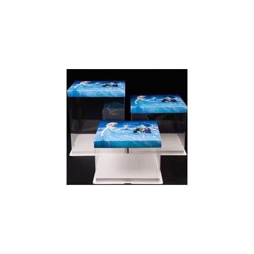 5pcs 6-8-10-12 inch birthday Cheese cake box gift /snack / Portable boxes