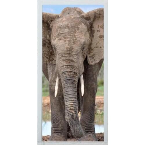 Diy Diamond Painting Cross Stitch 5D Full Diamond Embroidery Elephant Safari Animal Mosaic square round drills Home DecorZP-537