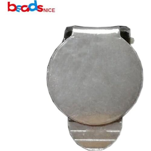 Beadsnice ID36932smt2 Sterling Silver Clip On Earring Earring Clip Pads Clip On Earring Pad Silver Earring Clip With Non Flat