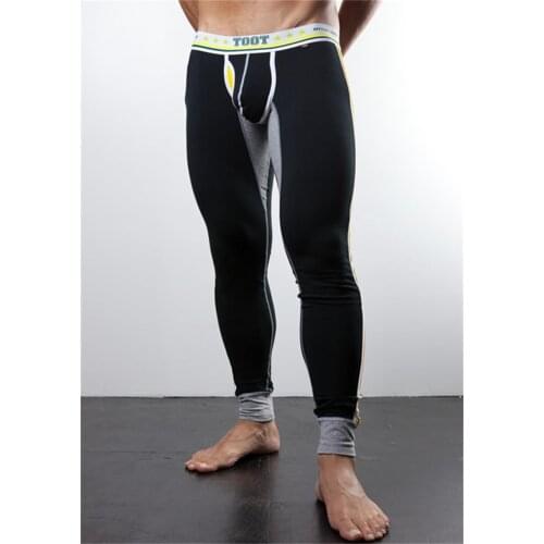 Free Shipping Male Underpant Male Long Johns Mens Warm Paragraph