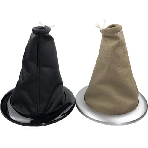 For Renault Megane 2 MK2 II Sport Tourer II 2002-2009 Car Gear Shift Knob Gaiter Boot Cover Lever Shifter Case Black Gray Beige