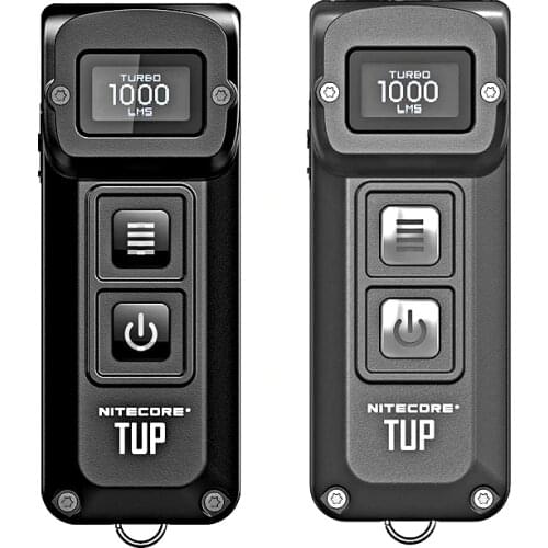 NITECORE TUP USB Rechargeable MINI Torch CREE XP-L HD V6 LED max 1000 lumen beam distance 180 meter EDC Flashlight pocket light