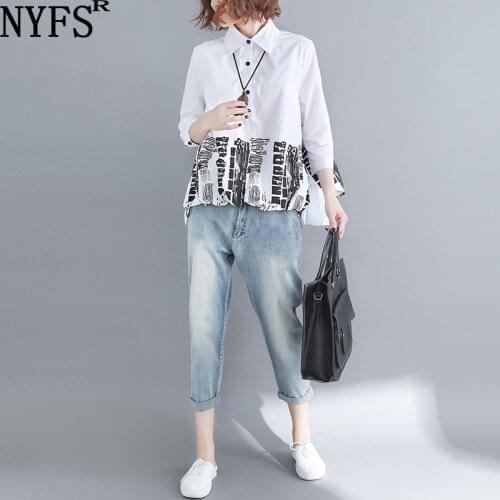 Блузки с принтом NYFS China At AliExpress