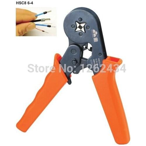 HSC8 6-4 Self-Adjustable Crimping Plier AWG 23-10 Capacity 0.25-6 mm Insulation terminal tool
