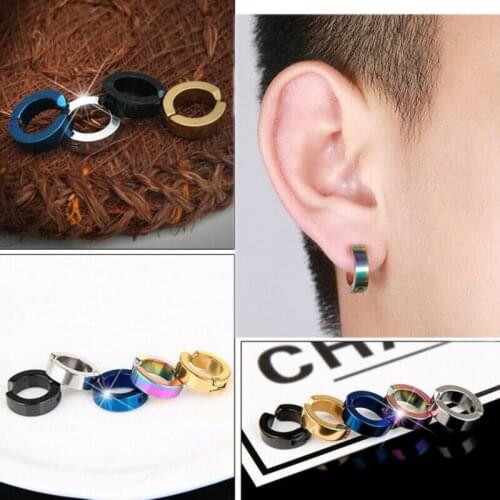 Vintage Clip Ear Cuff Stud For Women Men Punk Wrap Cartilage Earring Jewelry