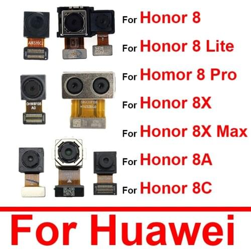 Rear Main Camera For Huawei Honor 8 Pro Lite 8X Max Back Big Camera Facing Small Camera Flex Cable Ribbon Replacement Repair