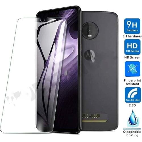 2PCS For Motorola Moto Z4 XT1980 Tempered Glass Protective High Quality FOR Motorola Moto Z 4 Screen Protector Glass Film Cover