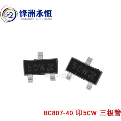 100pcs BC807-40 SOT23 BC807 SOT 807-40 SOT-23 PNP general purpose transistor new and original