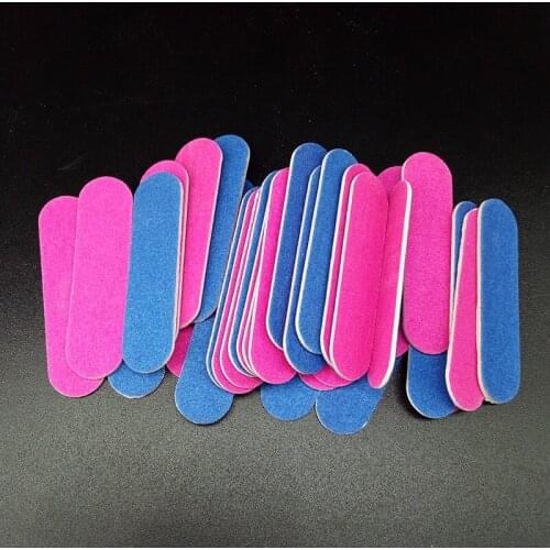 100PCS!!! Professional MiniNail Files Grit nail tools colorful fashion wood sandpaper nail file Free Shipping 180/240