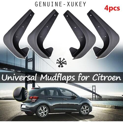 4pcs Universal Mud Flaps Mudflaps Splash Guards Mudguards Front Rear For Seat Alhambra Altea Cordoba Exeo Ibiza Leon Toledo Mii