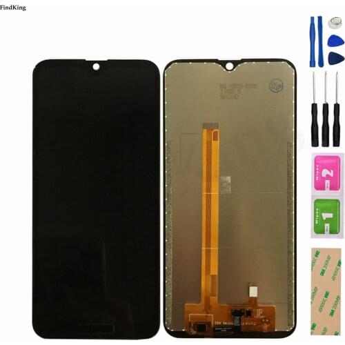 6.1" High Quality LCD Display For Doogee Y8C LCDs Touch Screen Digitizer Panel LCD Display Assembly Sensor Tools 3M Glue