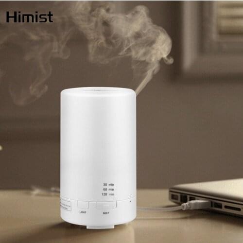 Car Aroma Diffuser Air Humidifier with 7 Color LED Lights for Home Ultrasonic Cool Mist Maker Mini USB Essential Oil Diffuser