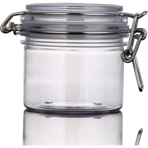 150G plastic PET bottle jar pot for mask cream moisturizer gel body scrub facial cleanser skin care cosmetic packing