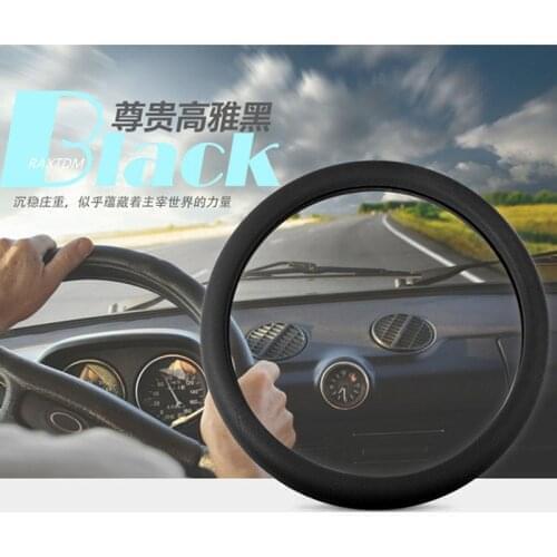 Auto stretch steering wheel covers for Volkswagen Golf 4 5 6 7 Tiguan Passat b5 B6 B7 CC MK5 MK6 Polo