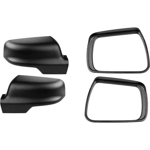 Rearview Mirror Cover for Dodge Ram 1500 2019-2021 Rearview Mirror Rain Eyebrow Guard Side Mirror Cap Accessories