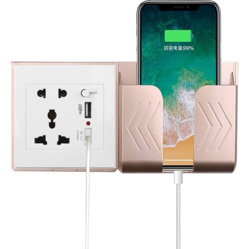 Home Double USB Port Wall Charger Adapter Charging USB Wall Charger Adapter EU Plug Socket Power Outlet