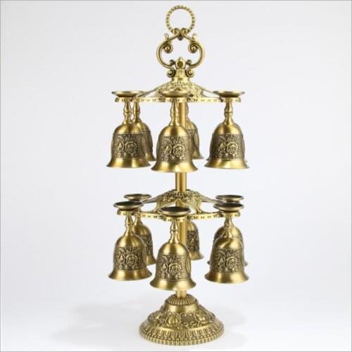 European 12pcs/set metal wine cups wine set wine decanter whiskey decanter metal decorative cups for moonshine JB002