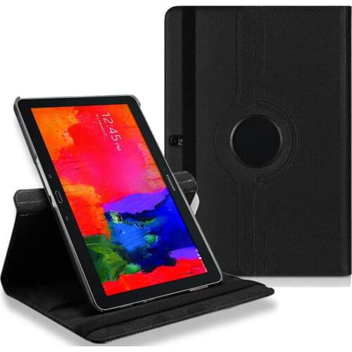 SM-P900 P907 rotating 360 stand cover case for Samsung Galaxy Note Pro 12.2 inch tablet case para funda P901 P905