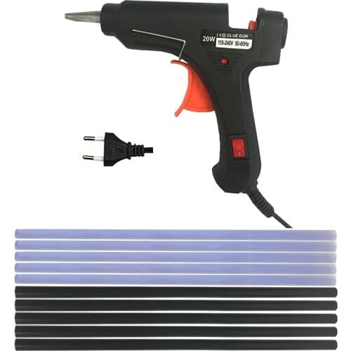 Glue Gun with Glue Stick 7mm 11mm Mini Guns Thermo Electric Heat Temperature Tool pistola de silicona calien