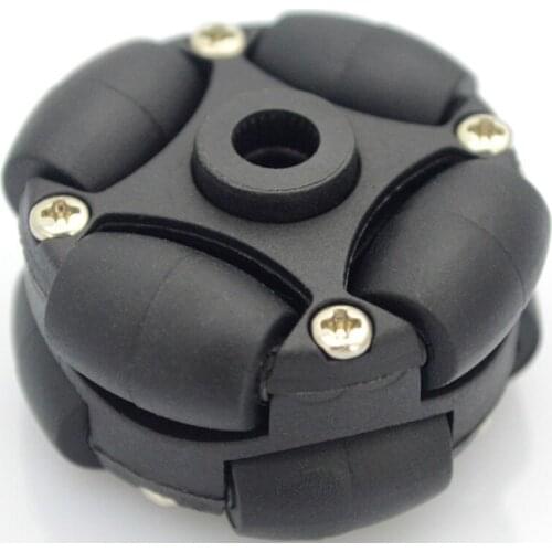 1PC 1.5 inch 38mm 90 degree Plastic Omni Wheel With Hub For DIY Arduino Robot Car