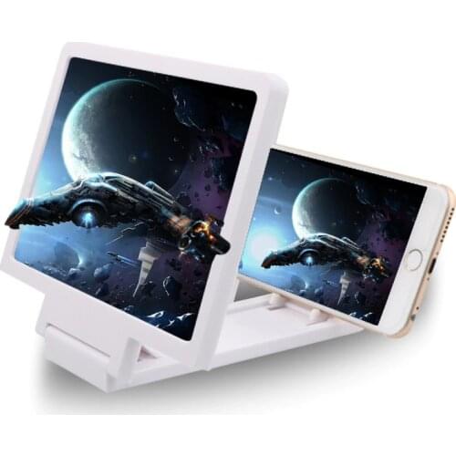 Hot Sales 1 Piece Universal 3D Mobile Phone Screen Display Magnifier Smartphone Desk Holder Stand Tablet Support for iPhone pad