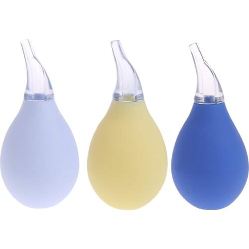 Baby Newborn Nasal Aspirator Suction Soft Tip Mucus Vacuum Runny Nose Cleaner 27RB