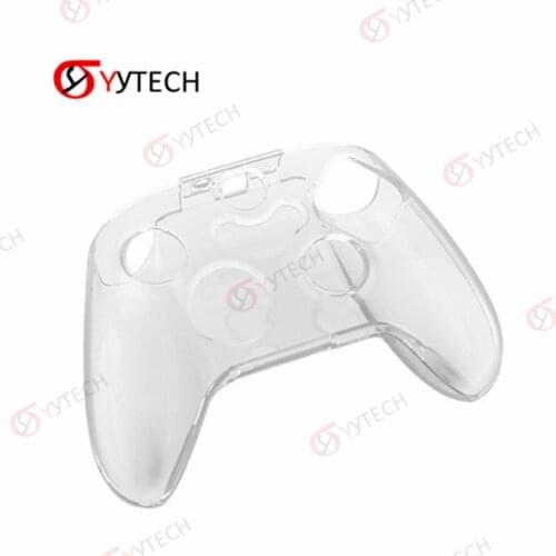 YYTECH Clear Crystal Protector Cover Protective Case Shell for Xbox SX Game Controller