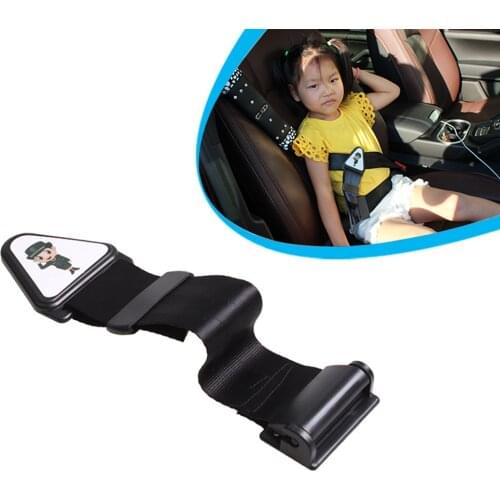 Children Kid Car Safety Belt Car Baby Safety Seat Strap Belt Buckle Adjuster Seat Belt Correction Tape Universal
