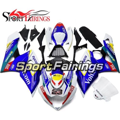 Blue Yellow Injection ABS Motorcycle Fairing Kits For Suzuki GSXR1000 GSXR-1000 K5 2005 2006 Fairing Bodywork Motorbike Covers