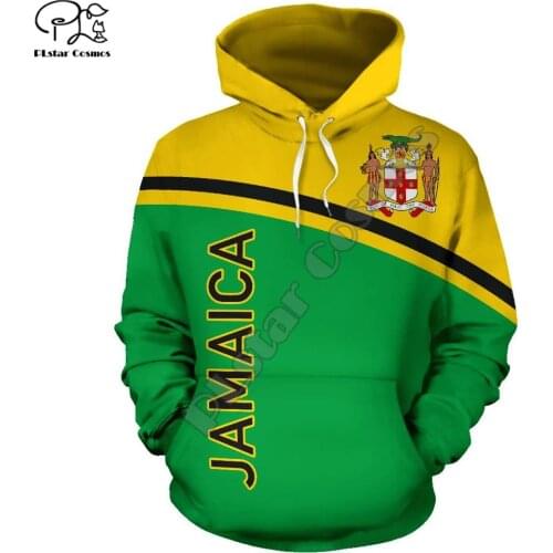 Men Women Jamaica Indian print 3D Hoodies Funny country flag Sweatshirt Fashion Hooded unisex Pullover drop shipping