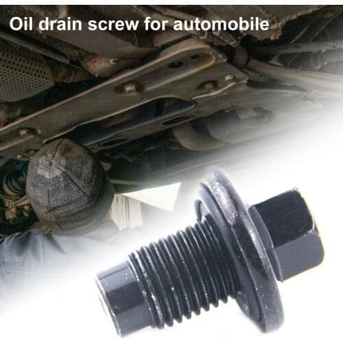 Oil Drain Screw Hard Abrasion Resistance Metal M14 x 1.5 mm Fuel Pan Screw 0711617 97JM6730BA for Ford Kuga Focus Fiesta Accesso