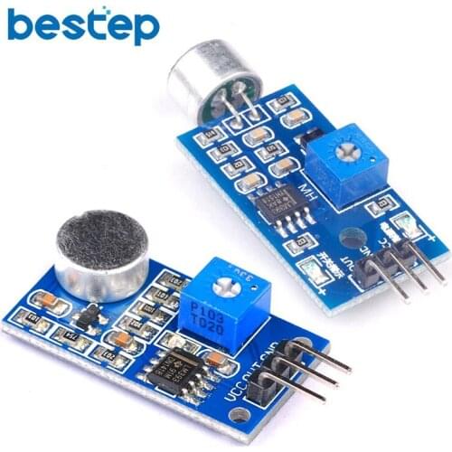 3pin Voice Sound Detection Sensor Module Intelligent Smart Robot Helicopter Airplane Boart Car for arduino Diy Kit