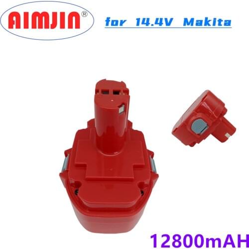 Latest Upgrade 14.4V 12.8Ah NI-CD Power Tool Battery for MAKITA 14.4V Battery PA14,1422,1420,192600-1, 6281D,6280D Free Shipping