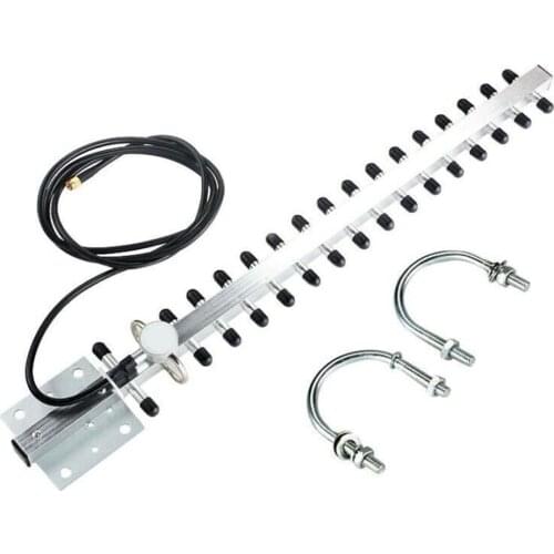 1.5m Cable Antenna 2.4G 25dBi High gain WiFi Antenna Outdoor Yagi Antenna RP-SMA connector For Wireless Router Amplifier Modem