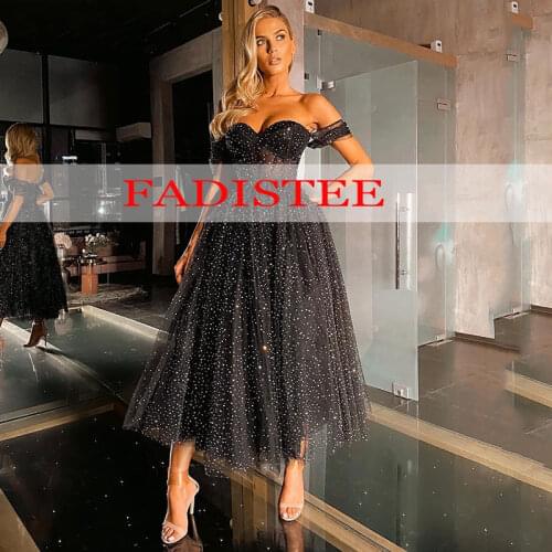 Black Evening Dresses Prom Party Gown Robe De Soirée De Mariage Longue Formal Dress Suknie wieczorowe платье Womens dress