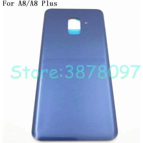 For Samsung Galaxy A8 2018 A530 A530F A8+ A8 plus A730F A730 A730FD Back Battery Cover Rear Glass Housing Case+adhesive