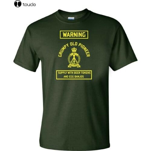 The Royal Pioneer Corps T-Shirt, Grumpy Old Pioneer T-Shirt, British Army