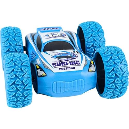 Pull Back Car Toy 360 Degree Rotating Stunt Vehicle For Gifts Kids Children W50