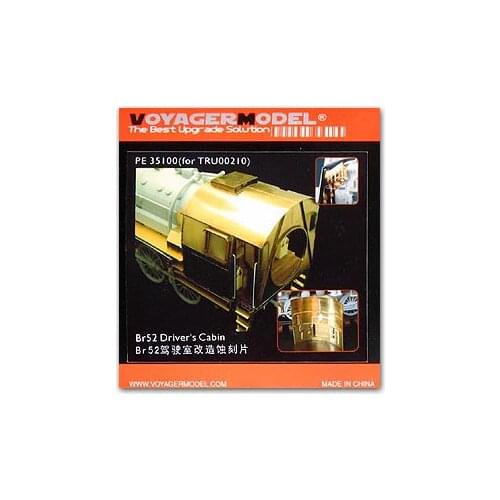 KNL HOBBY Voyager Model PE35100 Bavarian BR52 steam locomotive cab upgrade metal etching parts