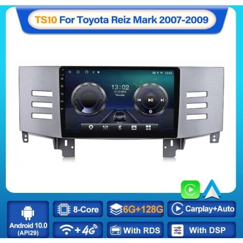 MEKEDE TS10 Android 10 Car Gps Dvd Player for Toyota Reiz Mark X 2007-2009 Car Radio Multimedia Navigation Stereo Head Unit Dsp