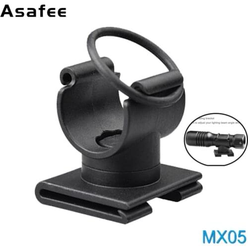 MX05 High Quality Dive Torch Mount 20MM 360 Degree Rotating Dive Mask Flashlight Light Bracket Diving Flashlight holder