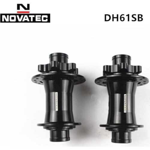 Novatec DH41SB DH61SB 20mm mtb mountain road bike bicycle DH Disc Front Hub 32/36 Holes black red 110mm