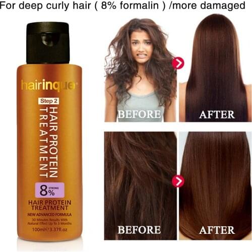 8% Chocolate Brazilian Keratin New Hair Conditioner Straightening Hair Repair Smooth Anti Hair Loss Liquid Hair Growth Liquid