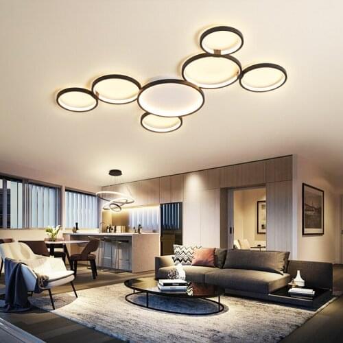 New dimming modern bedroom living room LED ceiling lamp hotel lobby modern chandelier balcony corridor lighting