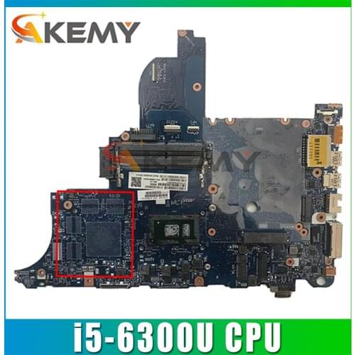 Original For HP Probook 640 G2 650 G2 Laptop Motherboard 840717-001 840717-601 i5-6300u DDR4 100% Tested Fast Ship