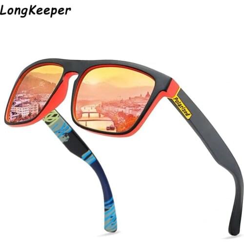 2020 Brand Design Polarized Sunglasses Mens Driving Shades Square Sun Glasses For Men Retro Luxury Women UV400 Gafas de sol
