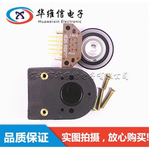 Industrial Encoder HEDS-9100 # A00 Two-channel 500 Lines Read Head Code Disk Housing Complete Set with 8mm Hole