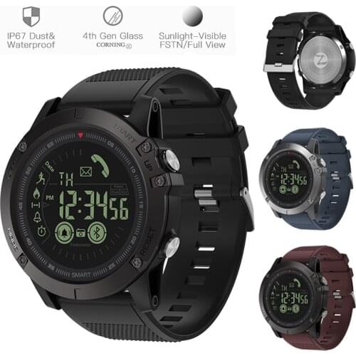 Zeblaze VIBE 3 Smartwatch 33-Month Standby All-Weather IP67 Call Remind часы водонепроницаемые Sport Smart Watch For IOS Android