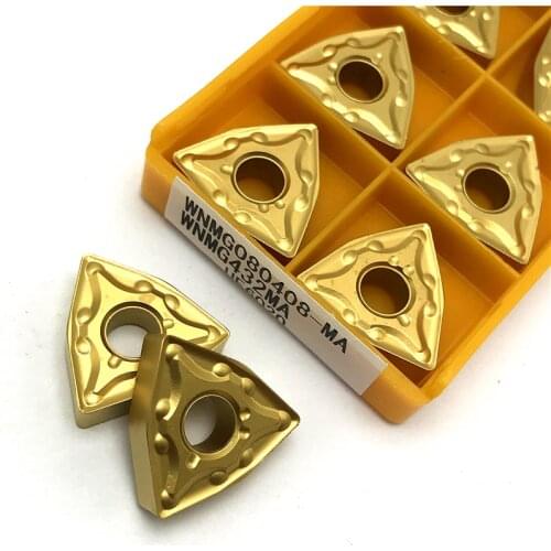 WNMG080408 MA UE6020 Carbide Inserts External Turning Tool Steel processing CNC Turning Insert
