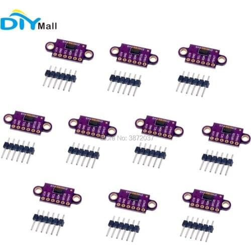 10pcs/lot GY-VL53L0XV2 VL53L0XV2 Time-of-Flight Distance Measurement Sensor Breakout Detection Module for Arduino